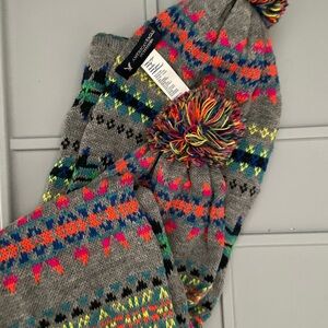 American Eagle Outfitters Multicolor Knit Scarf